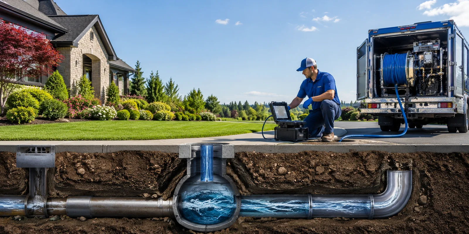 Drainage restoration information for Huntington, IN